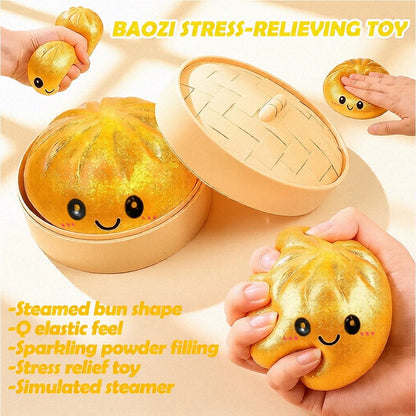 Boîte Mystère Raviolis Pailletés — Balles Anti-Stress Sensorielles, 10 Couleurs Surprises
