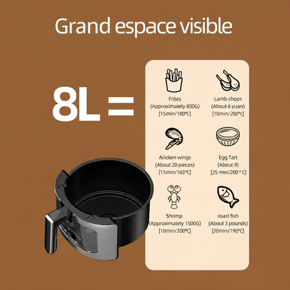Grand espace - Friteuse 8L