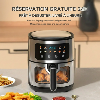 Réservation gratuite 24h - Friteuse à Air 8L